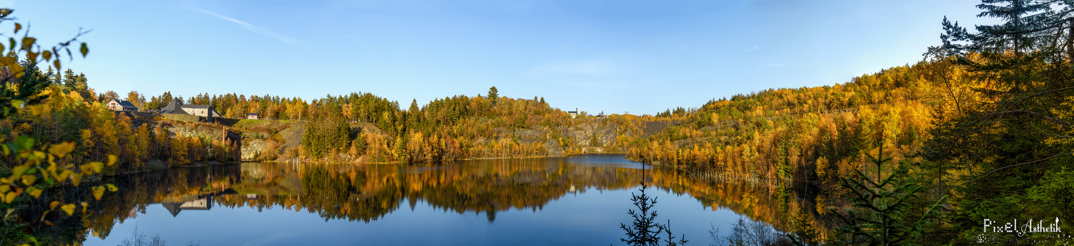 Herbst im Thüringer Schiefergebirge: Kießlichbruch