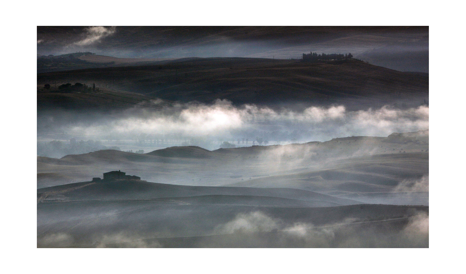 Herbst im val d'Orcia