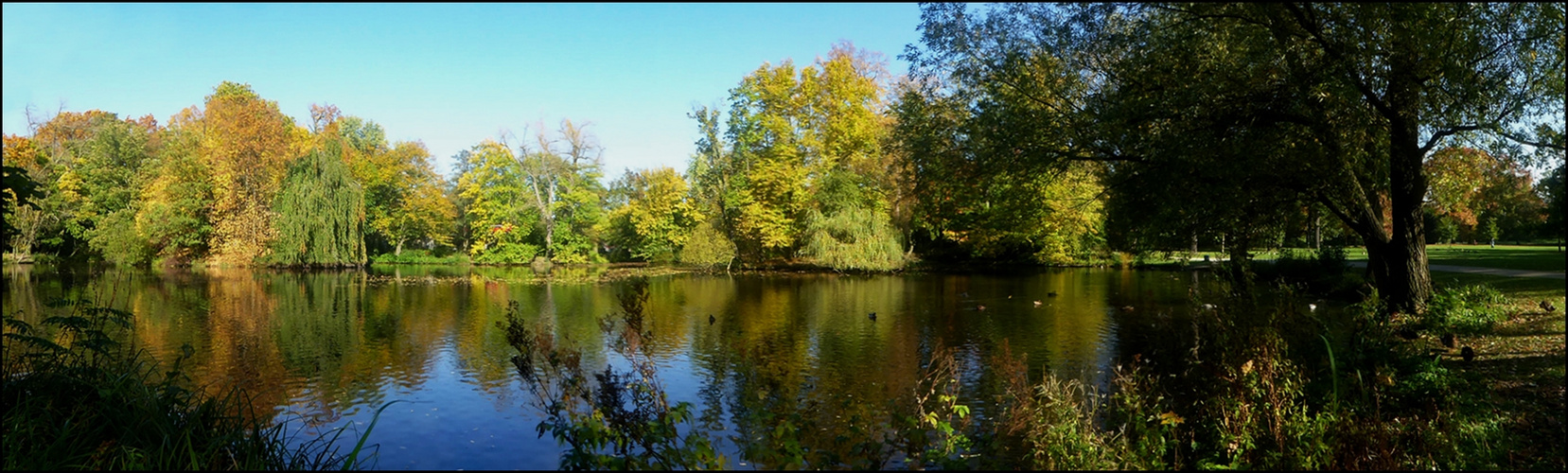 Herbst im Volksgarten 