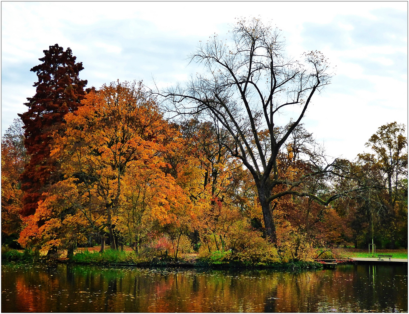 Herbst im Volksgarten