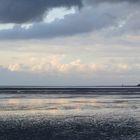 Herbst im Watt an der Nordsee ( Neuharlingersiel )