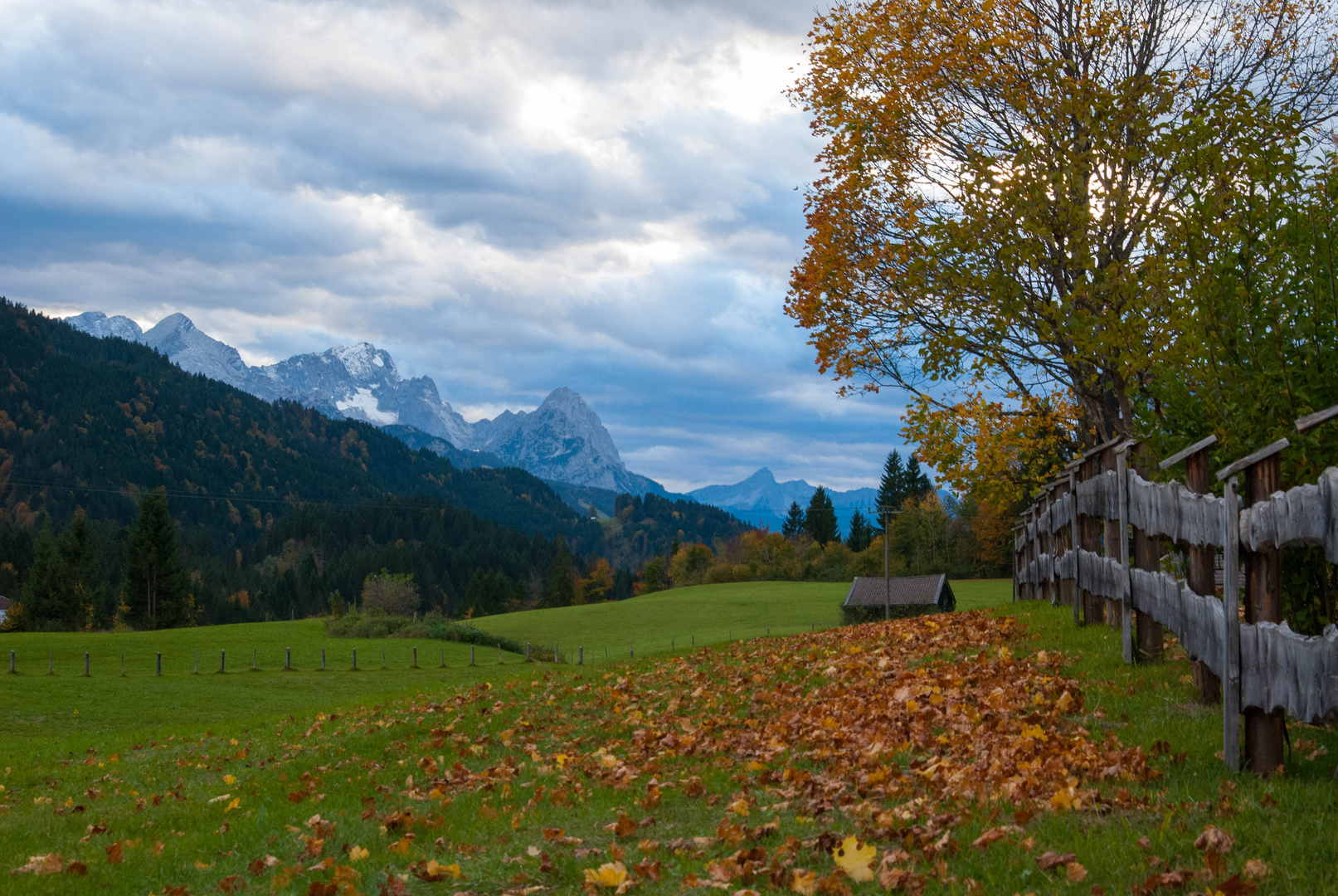 Herbst im Werdenfelser Land