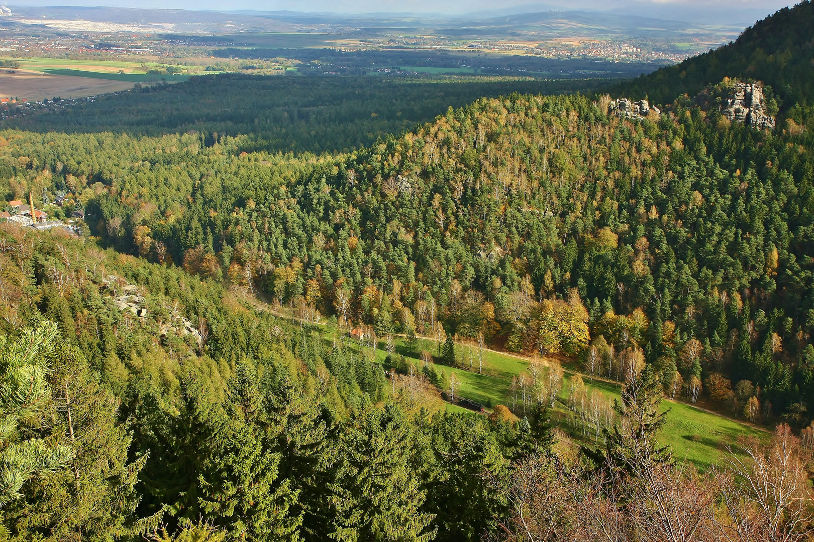 Herbst im Zittauer Gebirge