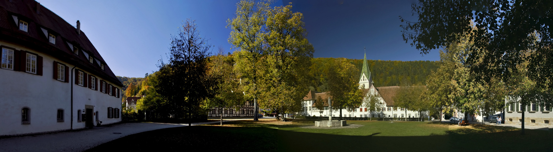 herbst - Impressionen -Kloster  Blaubeuren