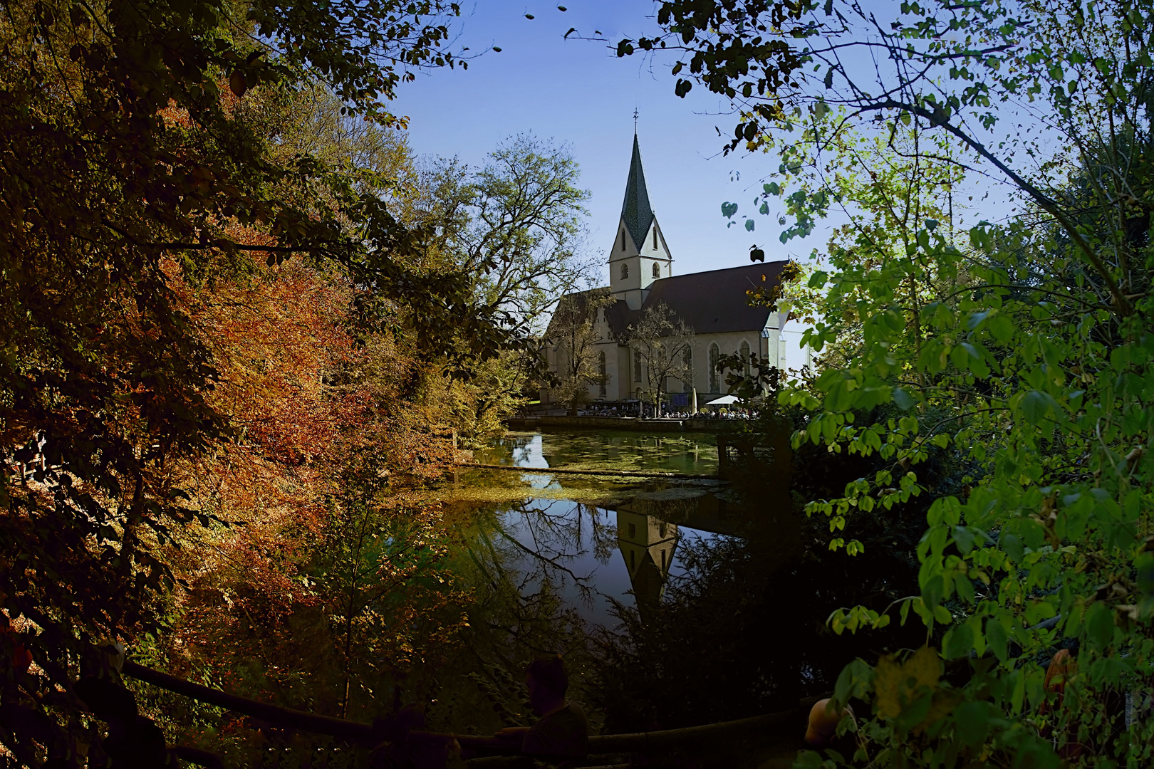 Herbst - Impressionen vom Blautopf - Blaubeuren