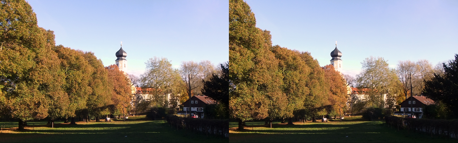 Herbst in Bernried...(3D-X-View+MPO-Link)