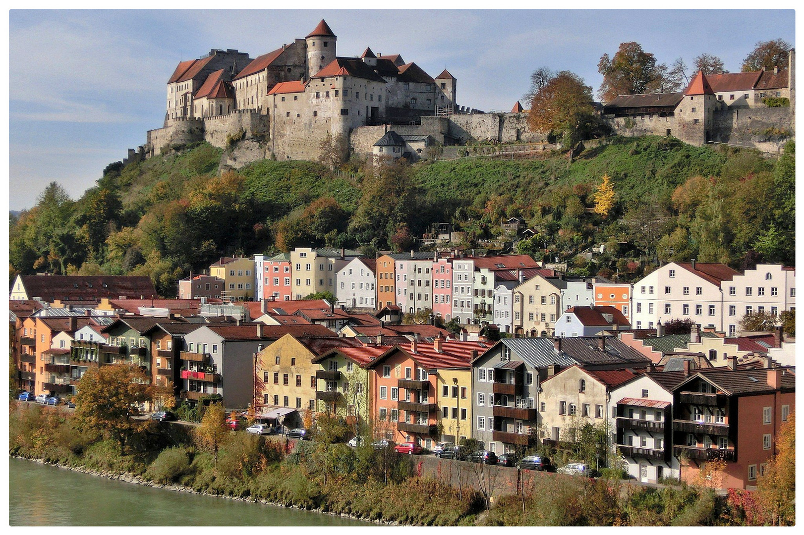 Herbst in Burghausen