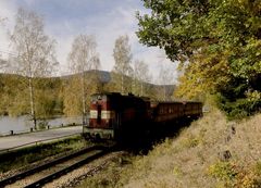 Herbst in Cesky Krumlov - Am Stausee V