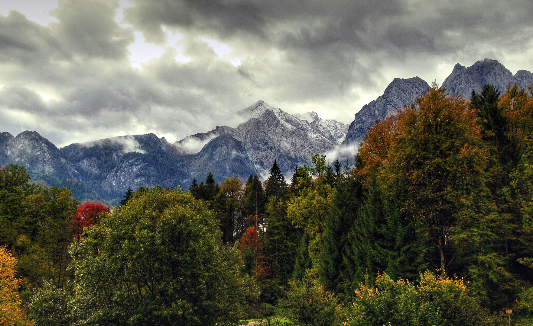 Herbst in den Alpen