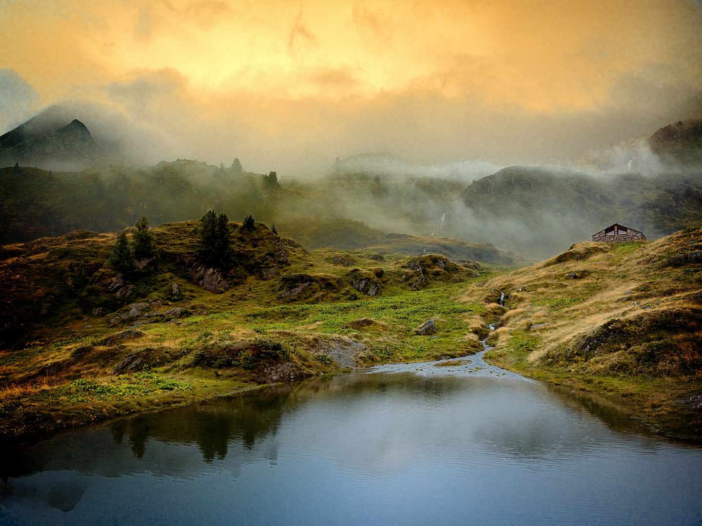 Herbst in den Alpen