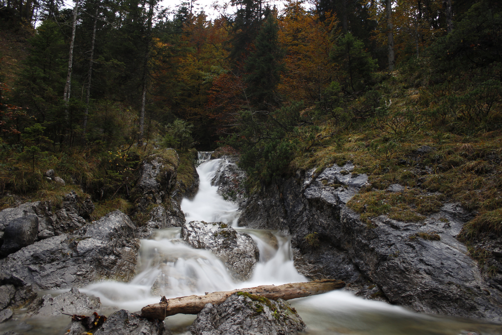 Herbst in den bayerischen Alpen