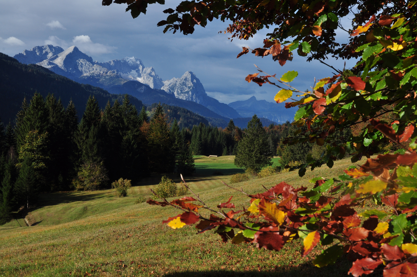 Herbst in den Bayrischen Alpen