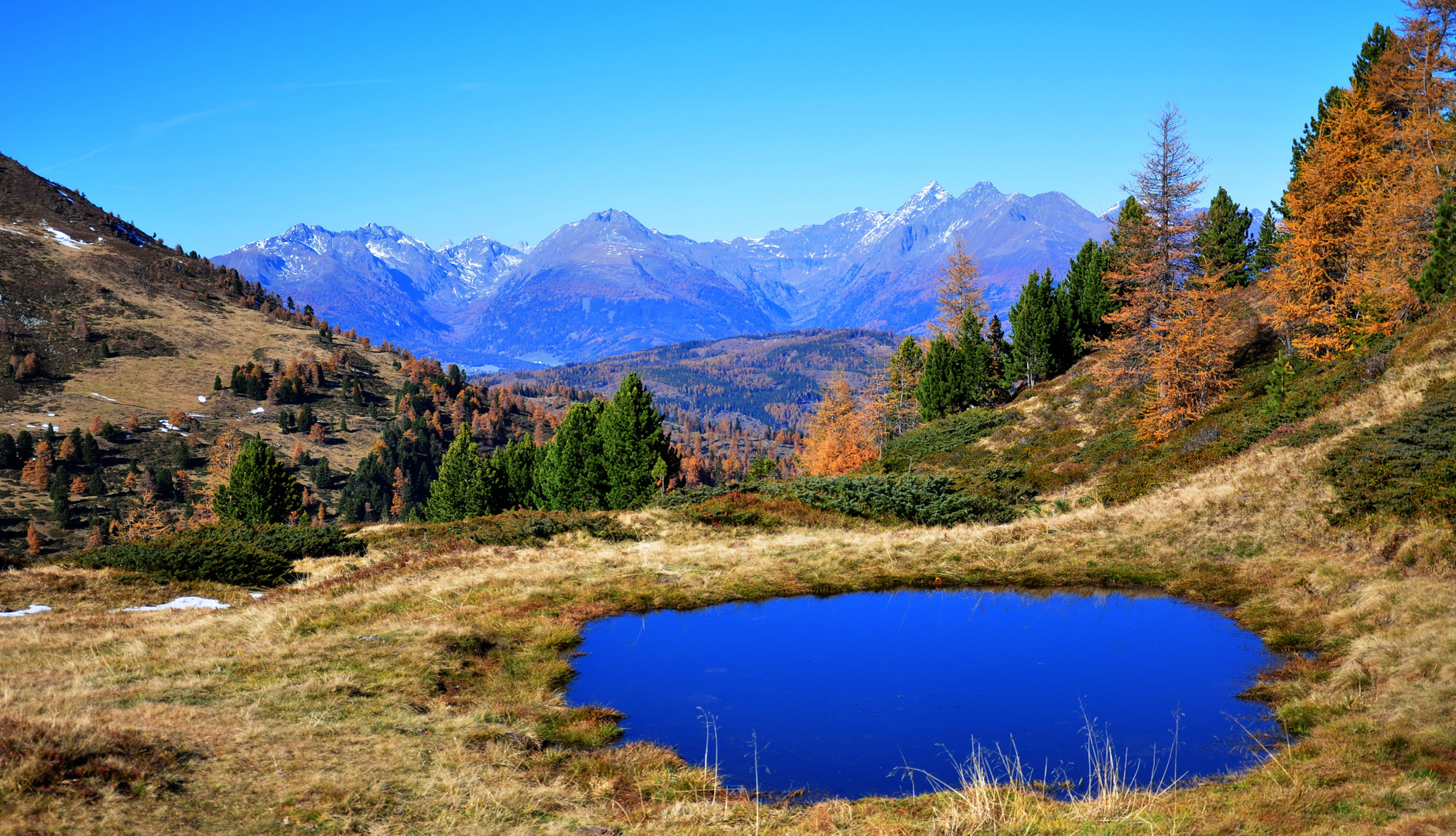 Herbst in den Bergen