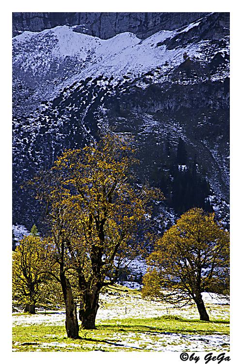 Herbst in den Bergen