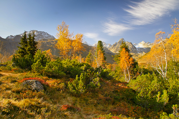 Herbst in den Bergen