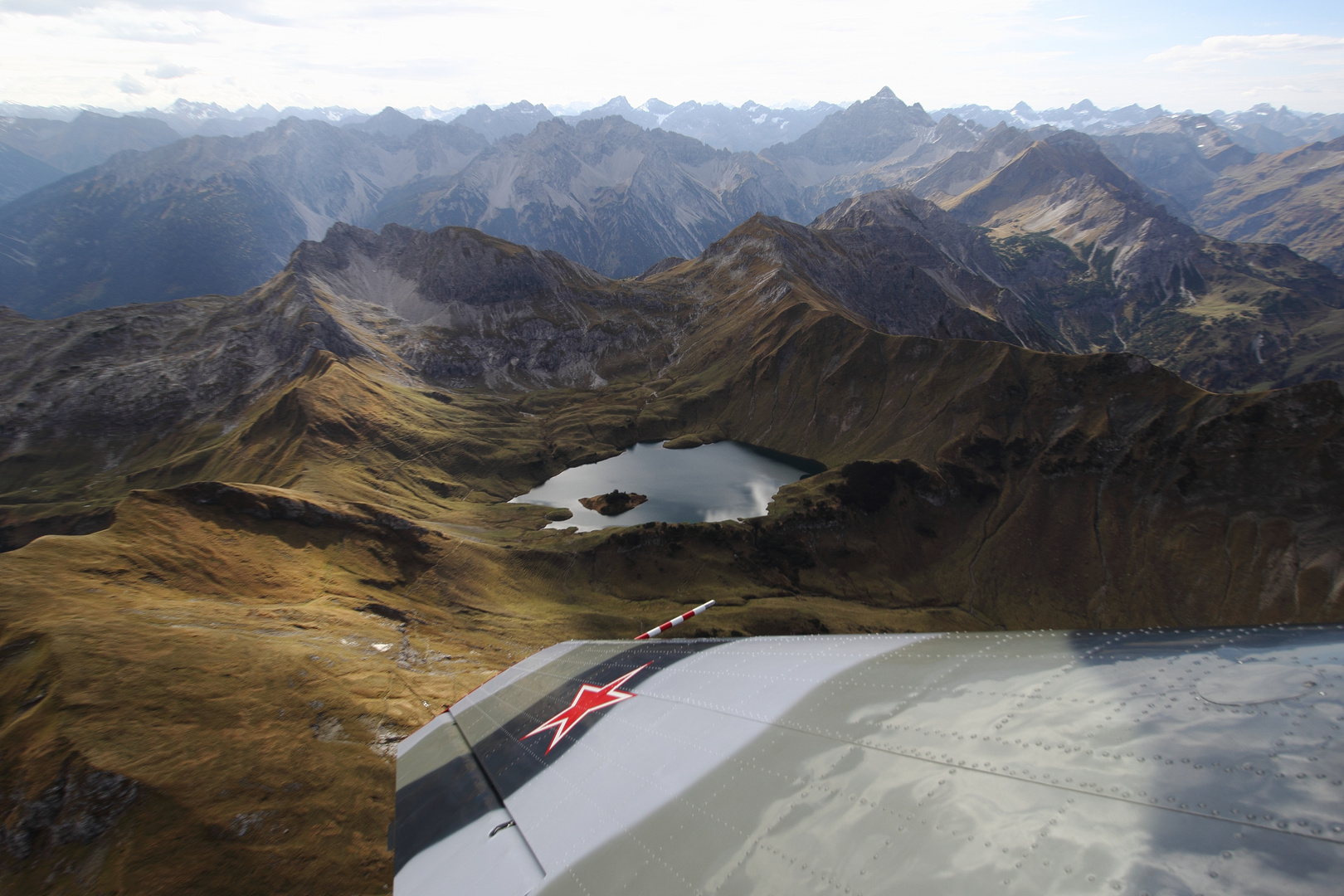 Herbst in den Bergen - der Schrecksee - YAK Flug 30 9 17