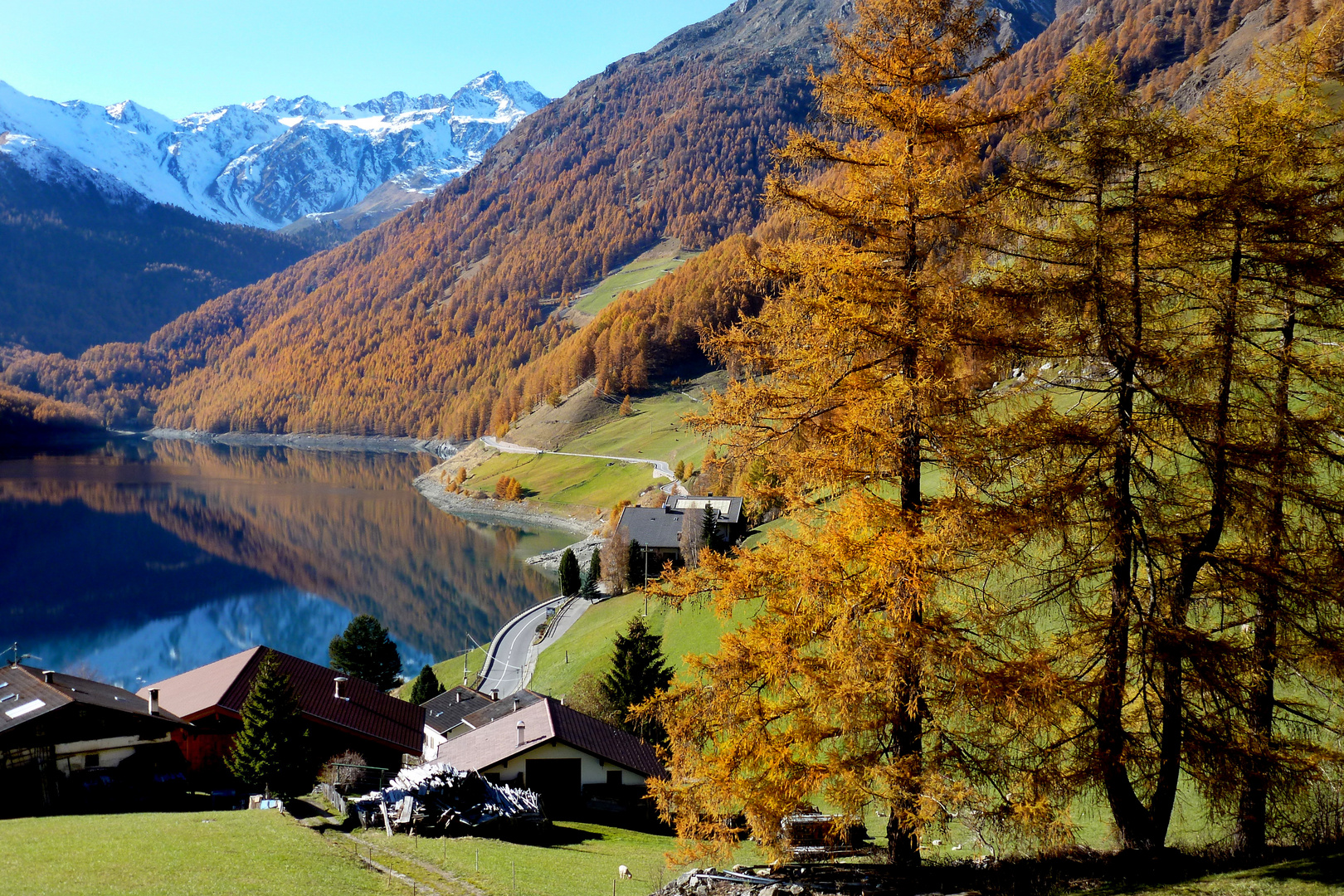 Herbst in den Bergen