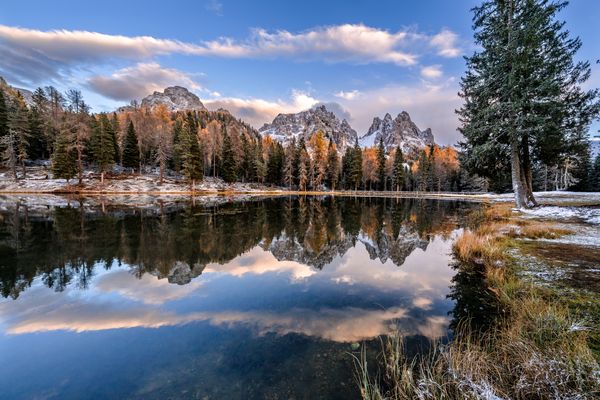 Herbst in den Dolomiten