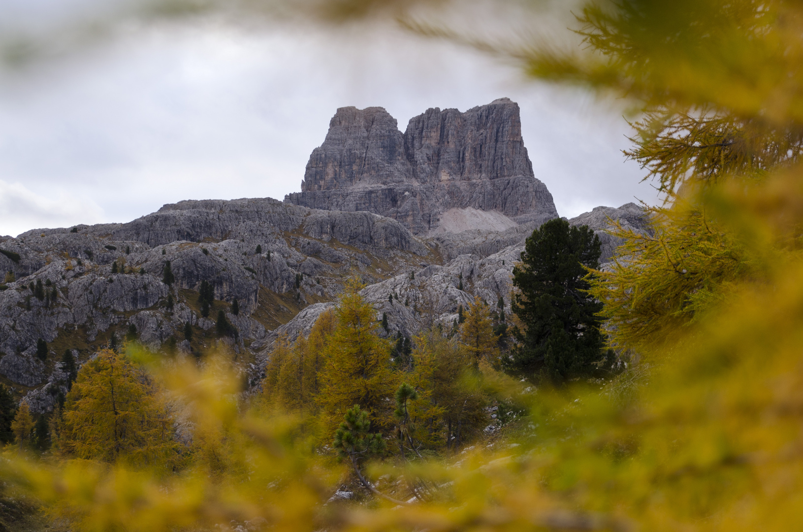 Herbst in den Dolomiten