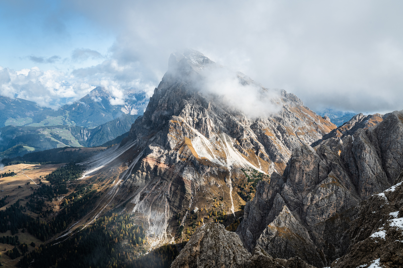 Herbst in den Dolomiten