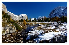 Herbst in den Dolomiten