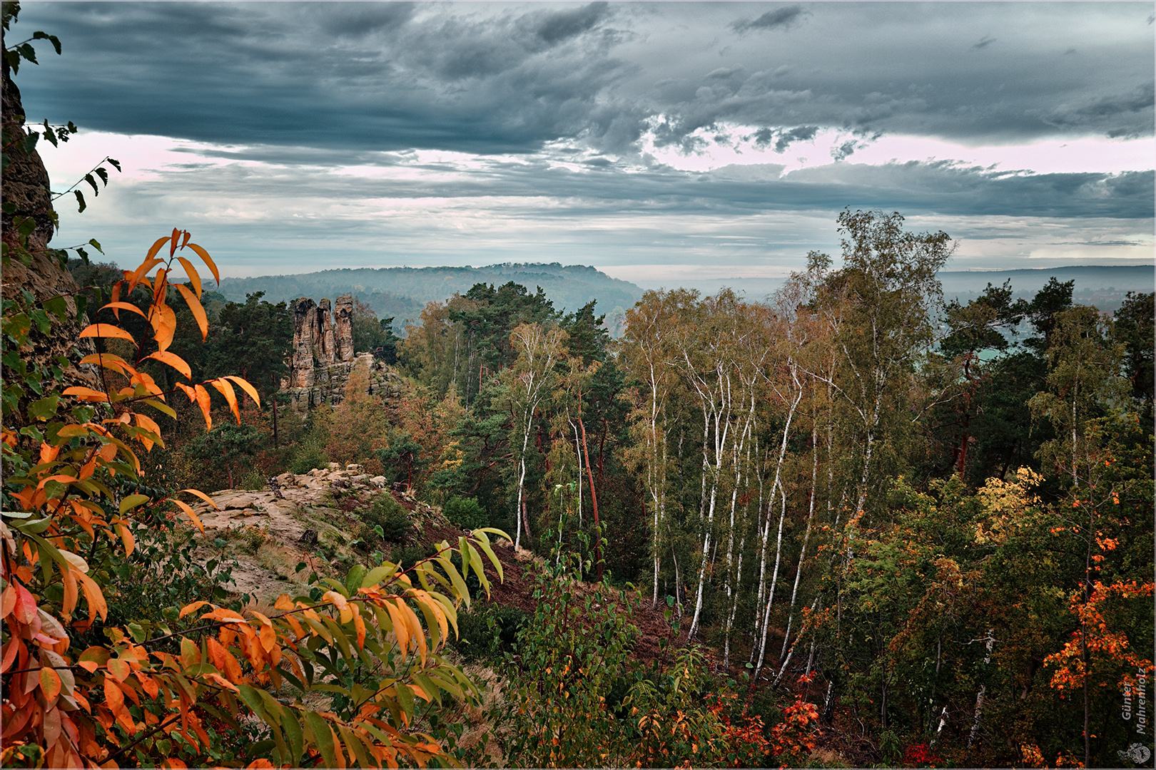 Herbst in den Klusbergen von Halberstadt