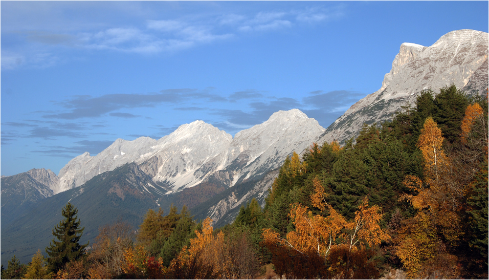 Herbst in den Mieminger Bergen