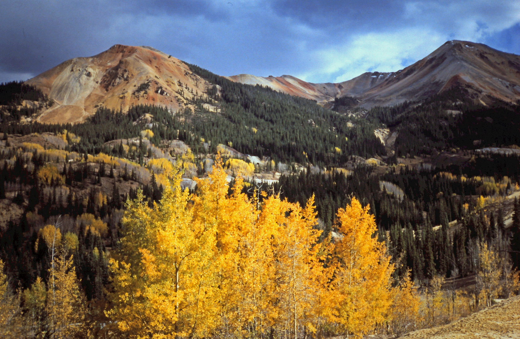 Herbst in den Rocky Mountains