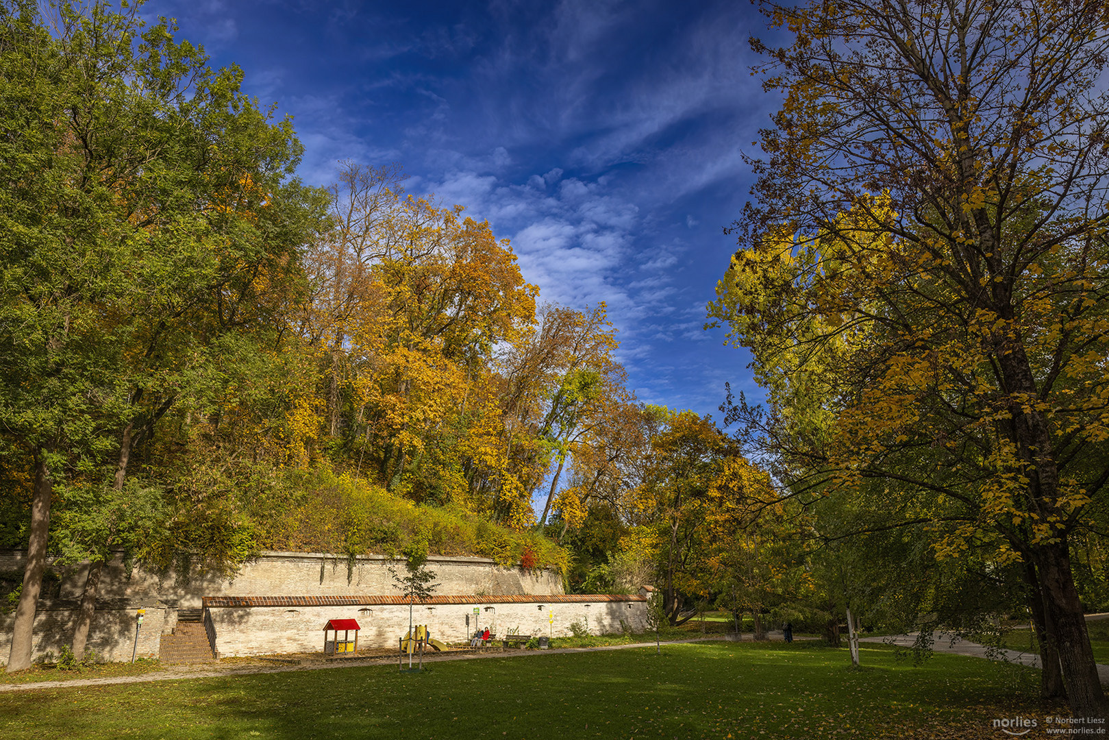 Herbst in den Rote Torwall Anlagen