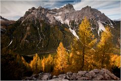 [ Herbst in den Sextner Dolomiten ]