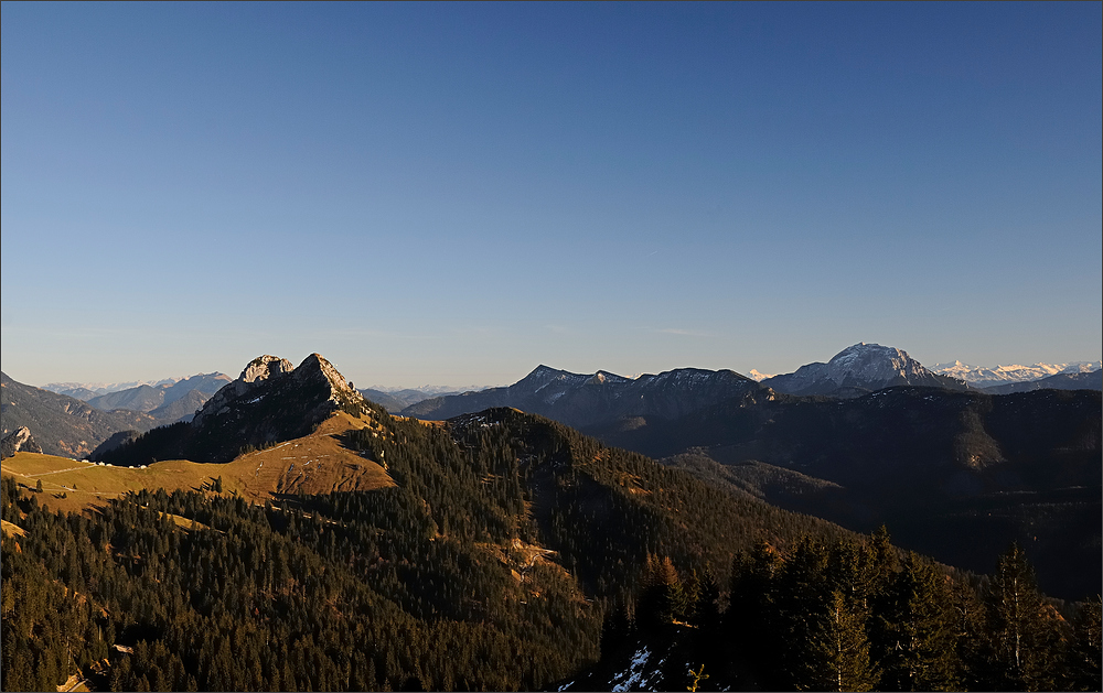 Herbst in den Tegernseer Bergen