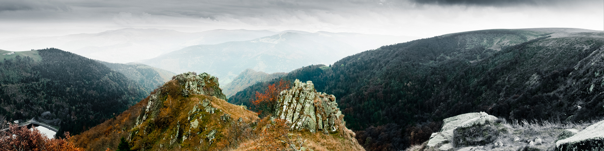 Herbst in den Vogesen