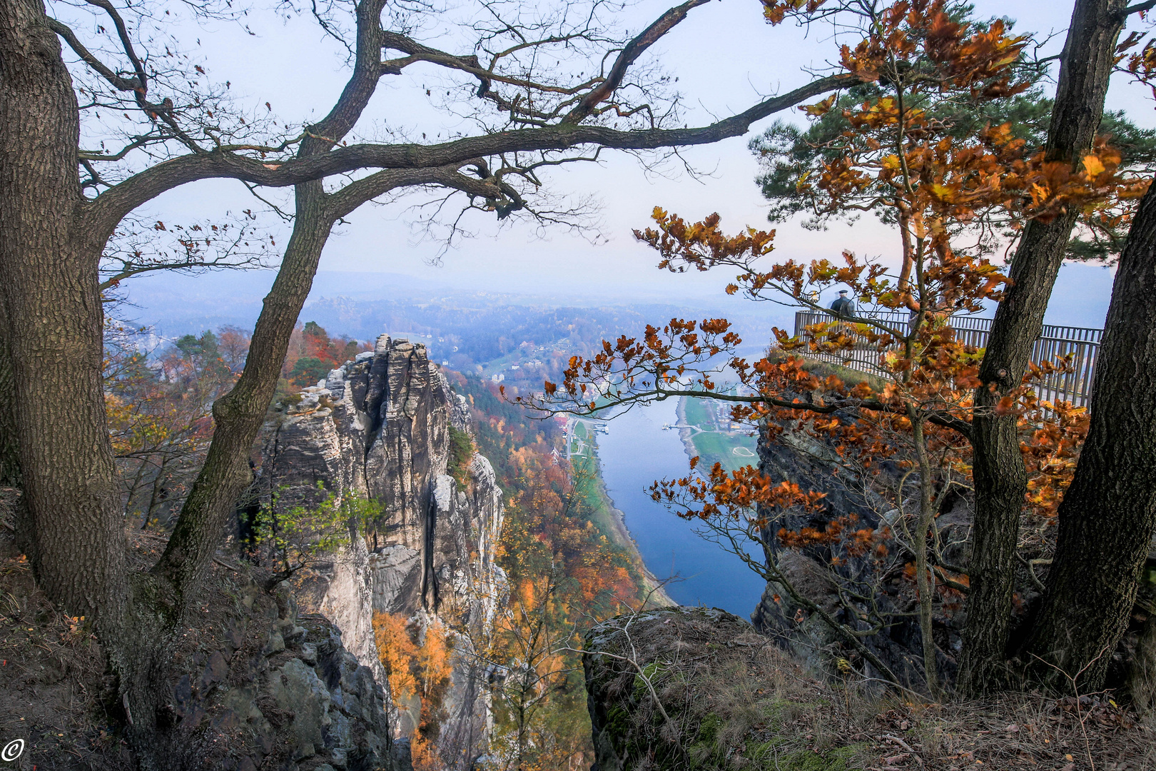 Herbst in der Bastei.