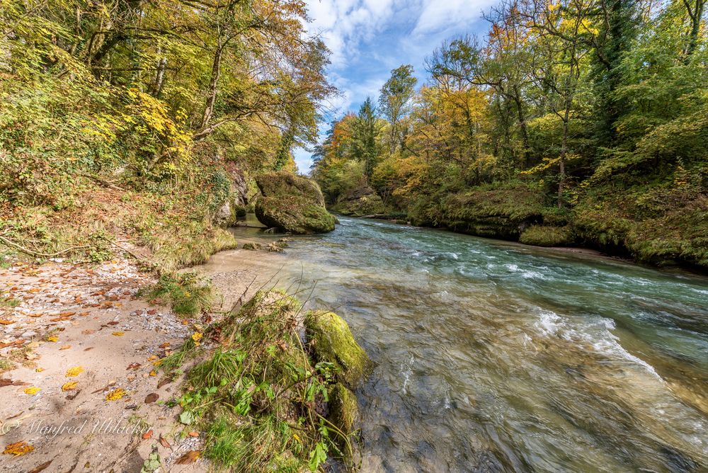 Herbst in der Erlaufschlucht ...