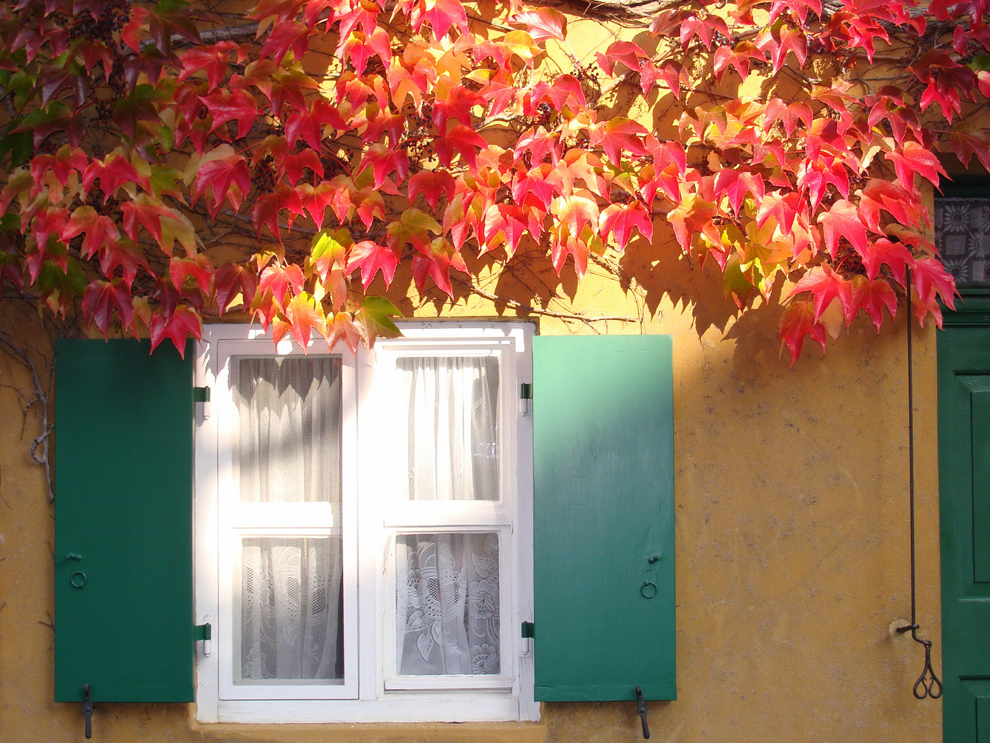 Herbst in der Fuggerei