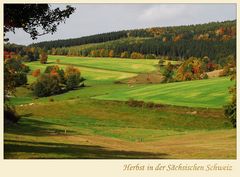 Herbst in der Sächsischen Schweiz