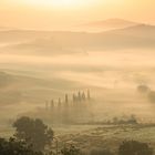 Herbst in der Toscana. Foto der Stunde