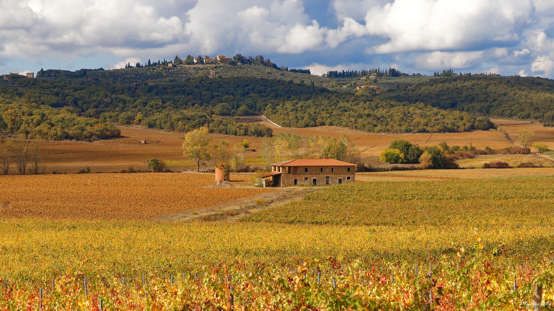 Herbst in der Toskana