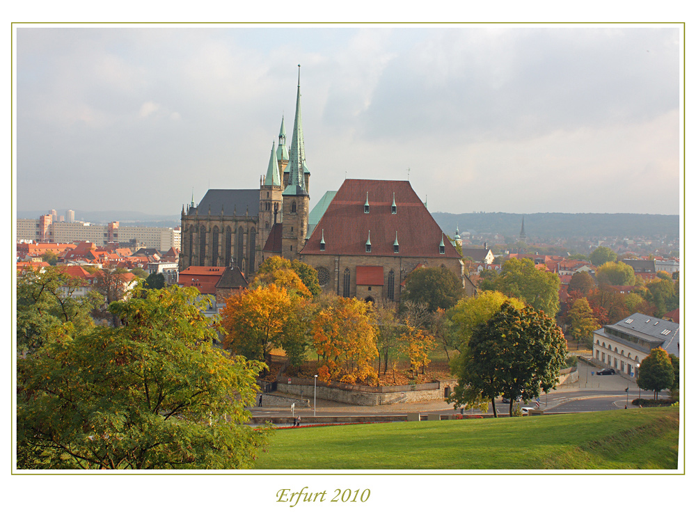 Herbst in Erfurt