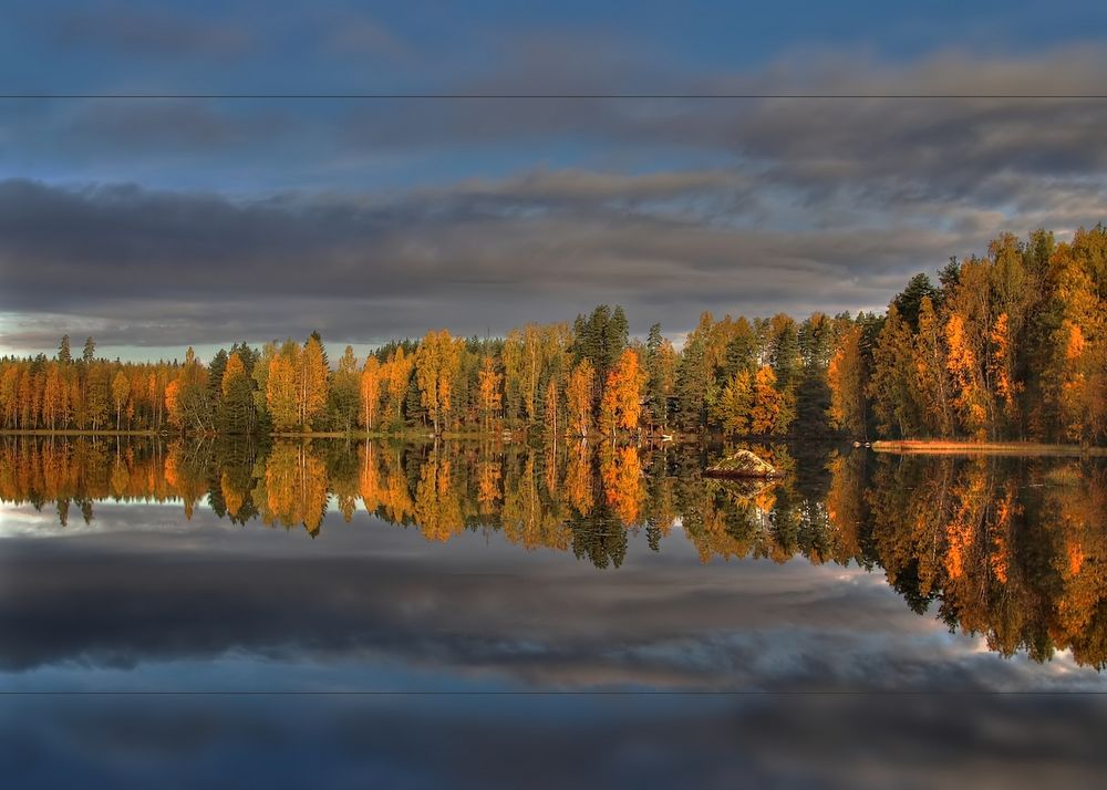 Herbst in Finnland 