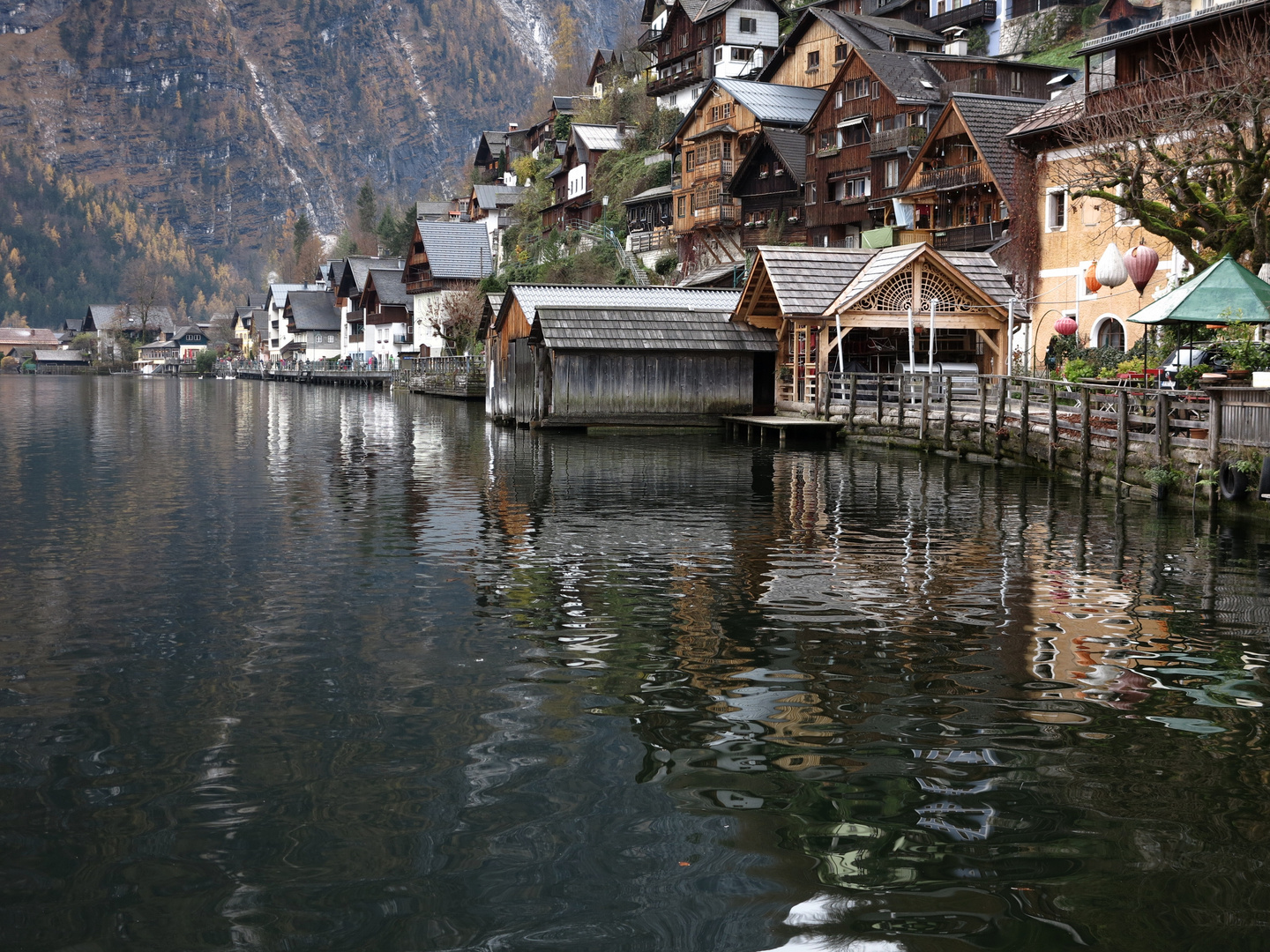 Herbst in Hallstatt 1, Österreich