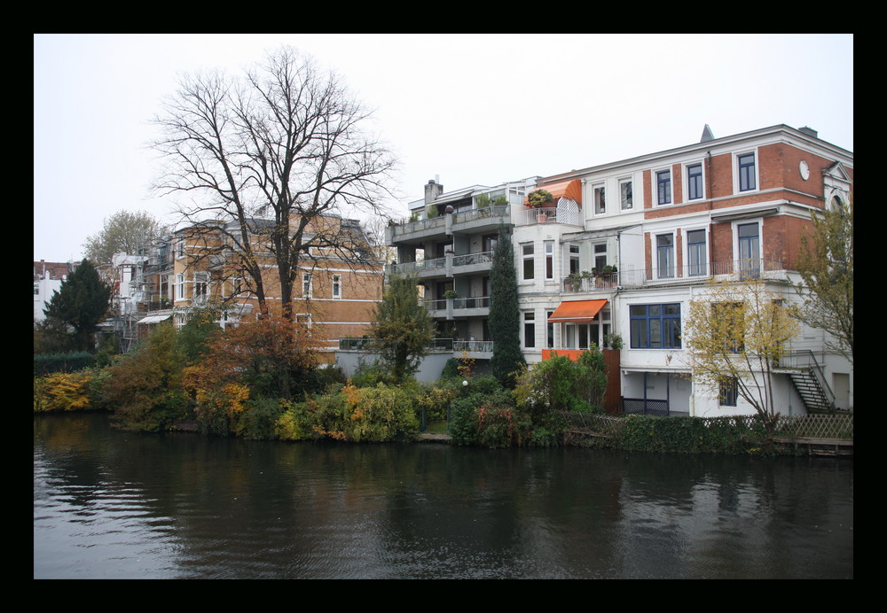 Herbst in Hamburg Uhlenhorst