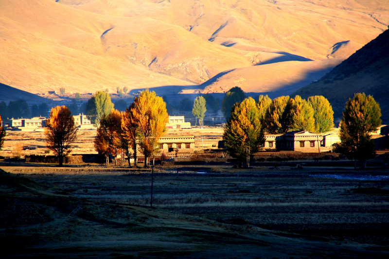 Herbst in Kangba