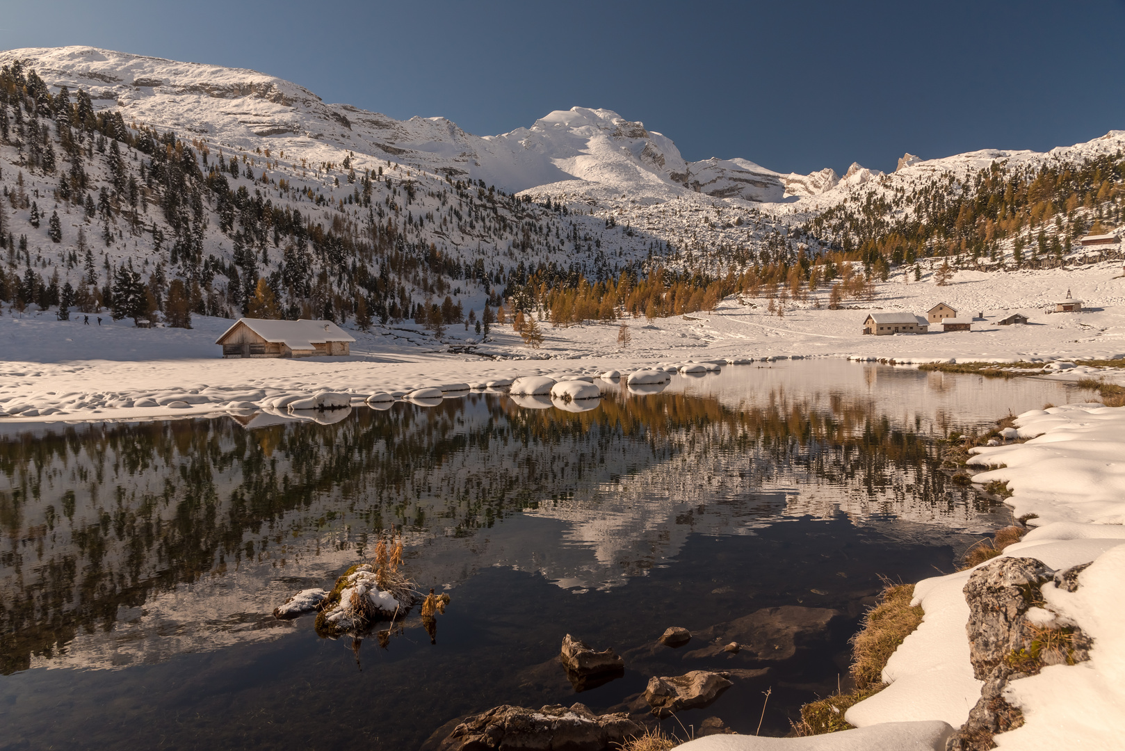 Herbst in Kleinfanes Dolomiten