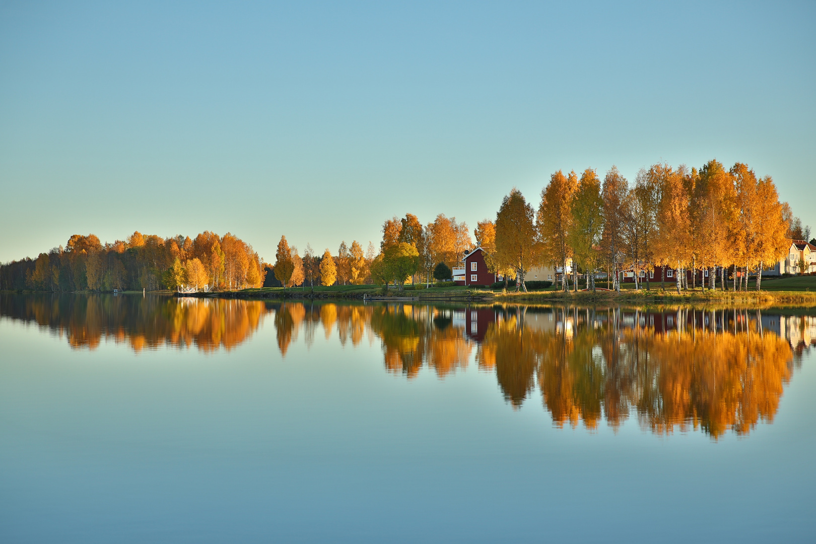 Herbst in Mora/Schweden