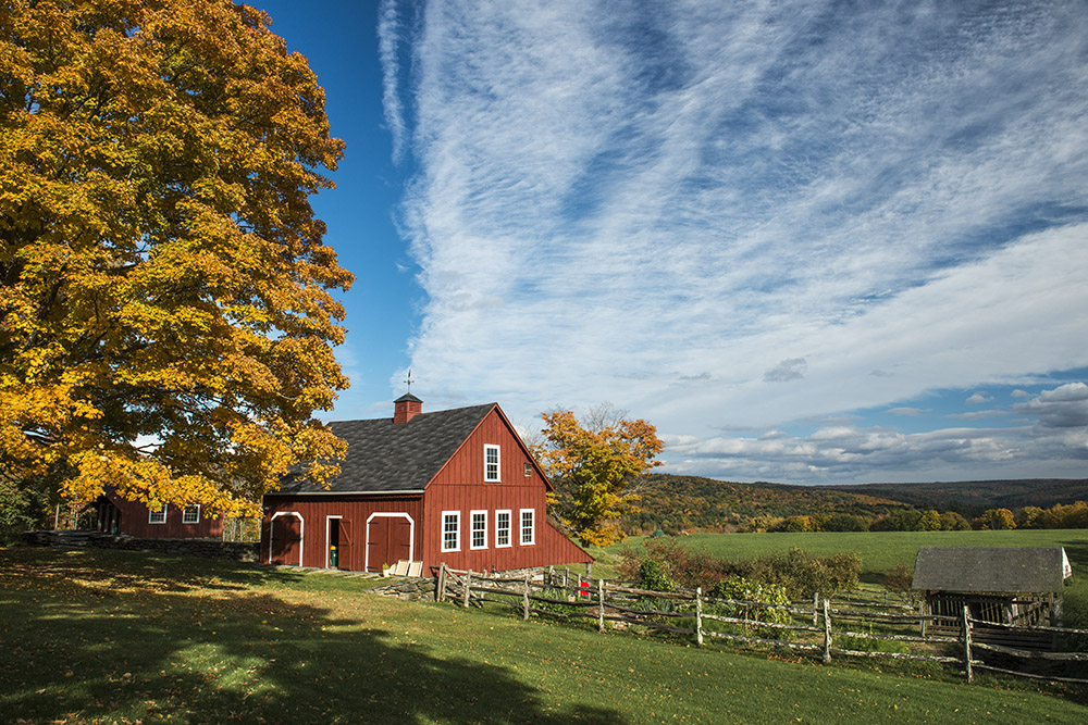 Herbst in New Hampshire