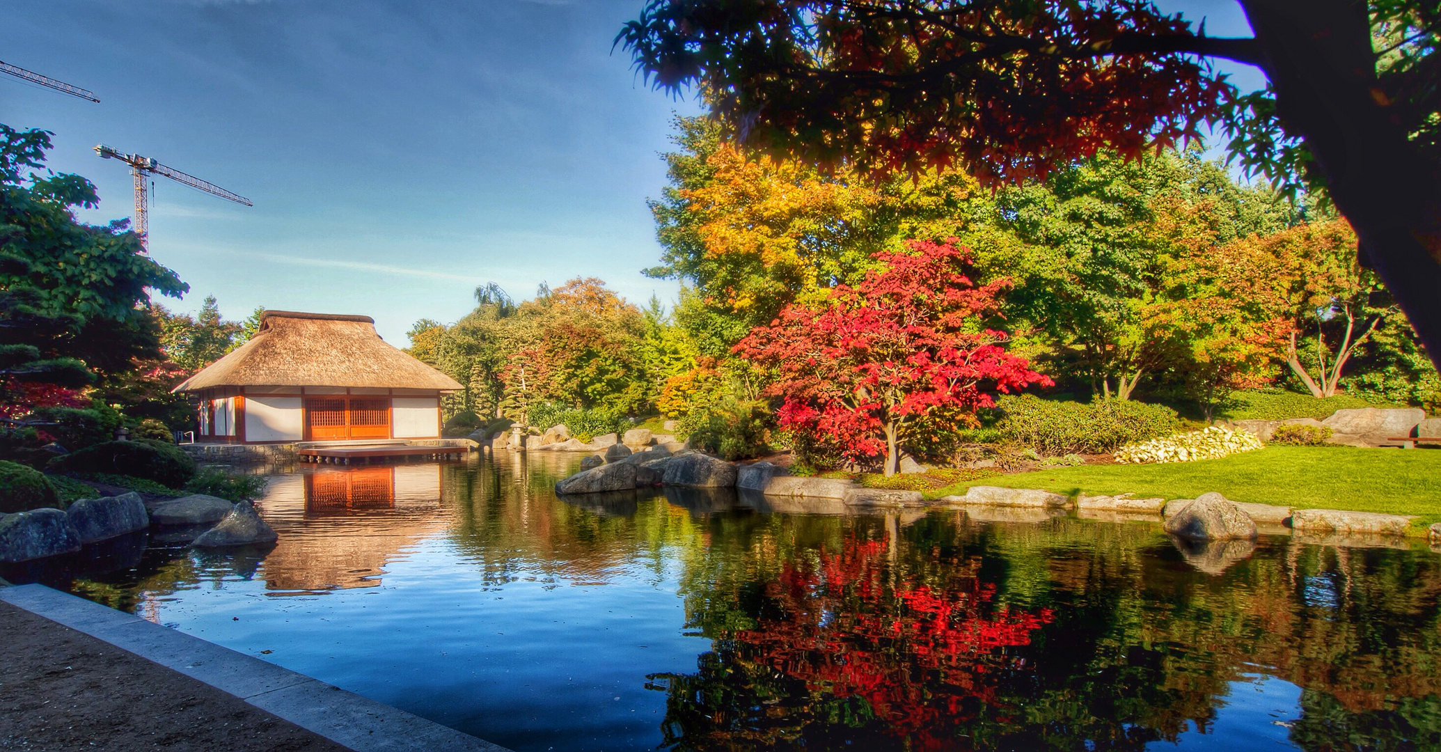 Herbst in Planten un Bloomen