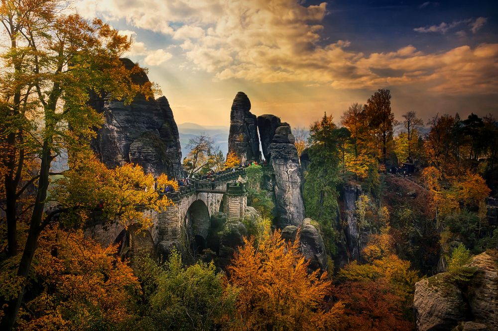 Herbst in Sachsen