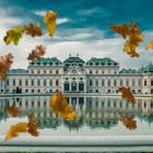 Herbst in Schloß Belvedere