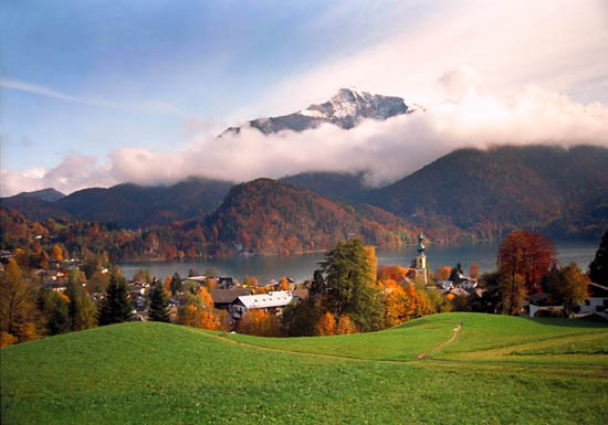 Herbst in St. Gilgen am Wolfgangsee